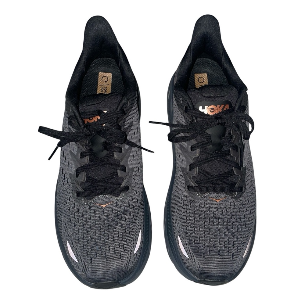 Hoka One One Men's Gray and Black Athletic Shoes